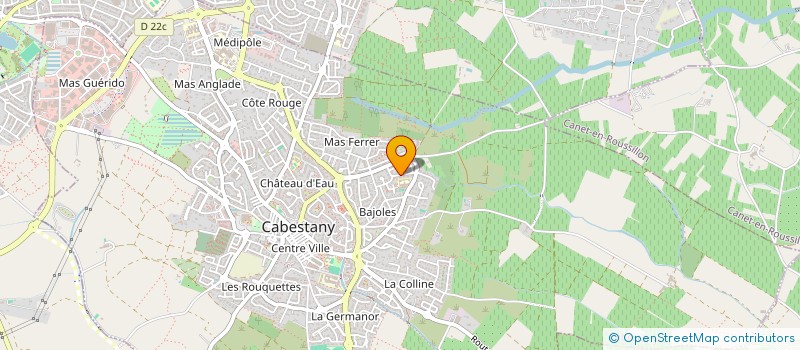 localisation de l'entreprise MASOLUTIONCREDITS.COM  CABESTANY