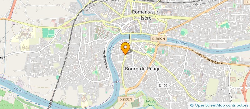 localisation de l'entreprise MASOMOL  BOURG-DE-PEAGE