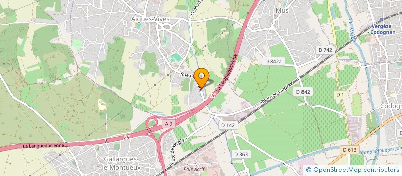 localisation de l'entreprise MASONY  NIMES