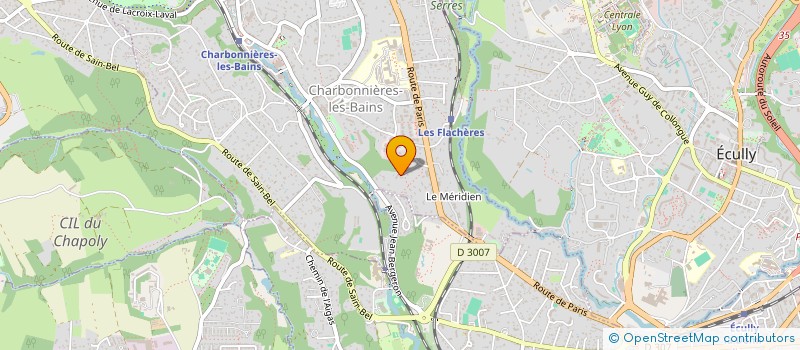 localisation de l'entreprise MASOPI  CHARBONNIERES-LES-BAINS