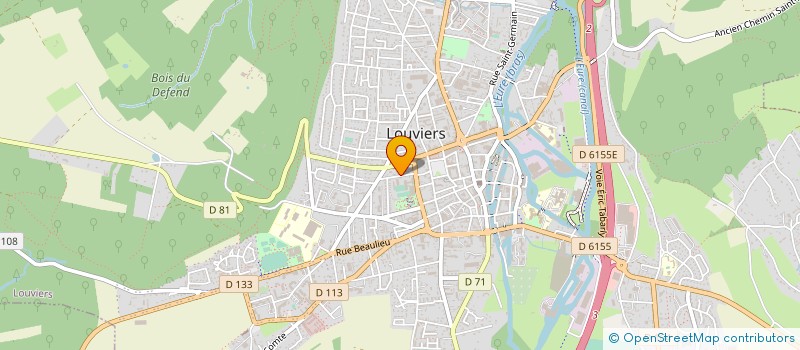 localisation de l'entreprise MASOT LEMERY LARSON à LOUVIERS