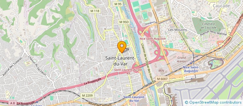 localisation de l'entreprise MASPELL SYSTEM à SAINT-LAURENT-DU-VAR