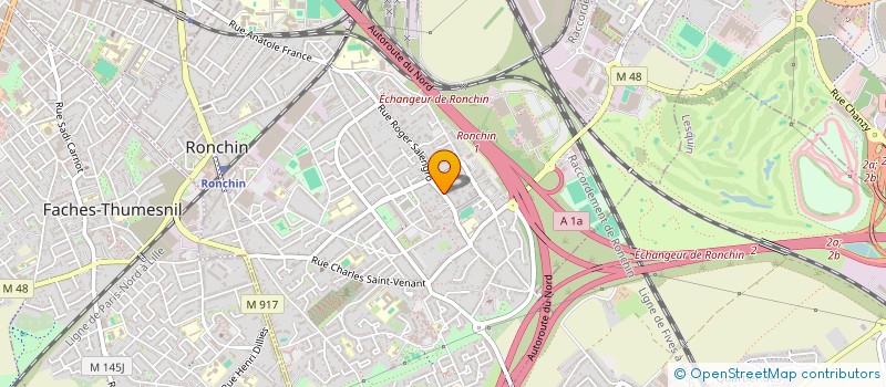 localisation de l'entreprise MASQUELIER  RONCHIN