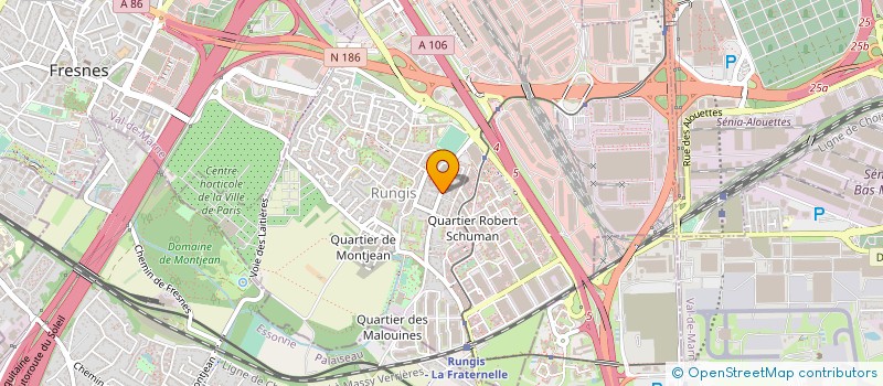 localisation de l'entreprise MASS à RUNGIS