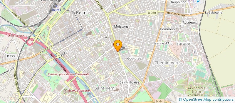 localisation de l'entreprise MASS'ANNE  REIMS