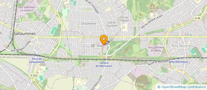 localisation de l'entreprise MASS CCM  MERICOURT