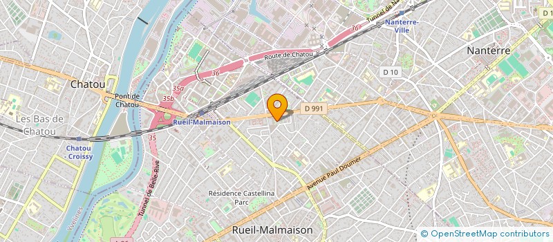 localisation de l'entreprise MASS SERVICES  BEZONS