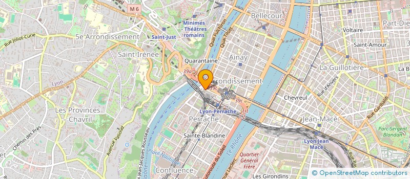 localisation de l'entreprise MASS VISION  LYON