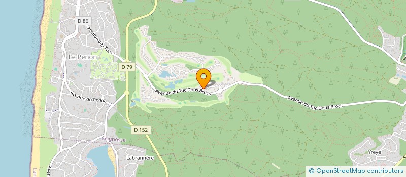 localisation de l'entreprise MASSA  SEIGNOSSE