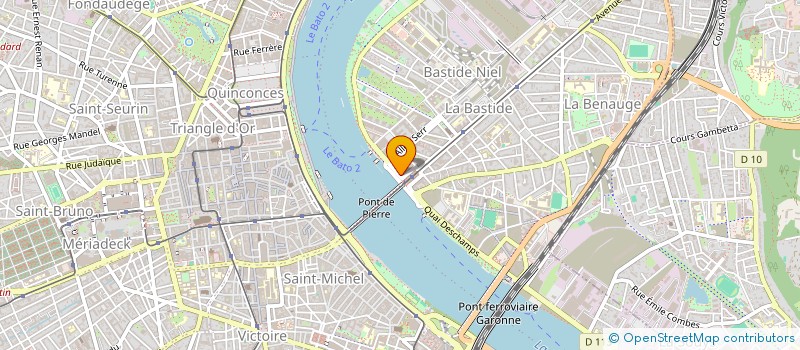 localisation de l'entreprise MASSA  BORDEAUX