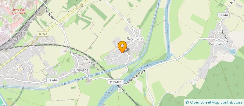 localisation de l'entreprise MASSA  SAMPANS