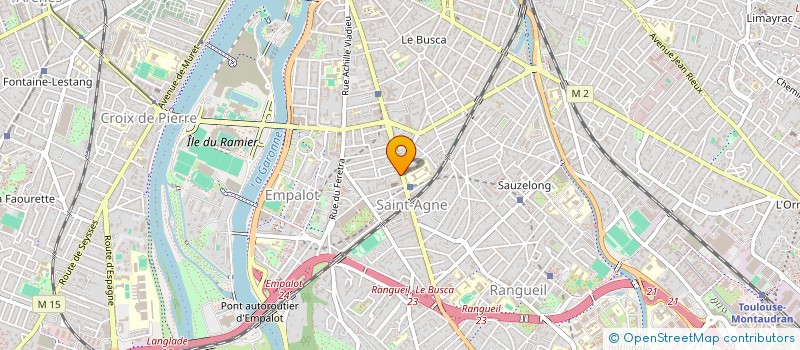 localisation de l'entreprise MASSA  TOULOUSE