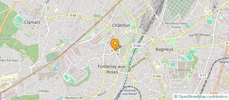 localisation de l'entreprise MASSA-DO SERVICES à FONTENAY-AUX-ROSES