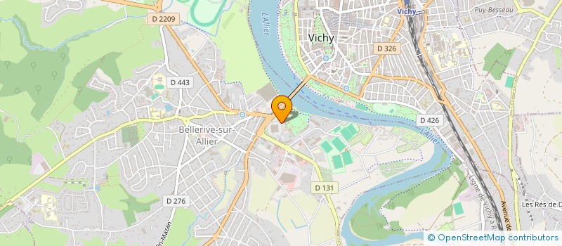 localisation de l'entreprise MASSAB à BELLERIVE-SUR-ALLIER