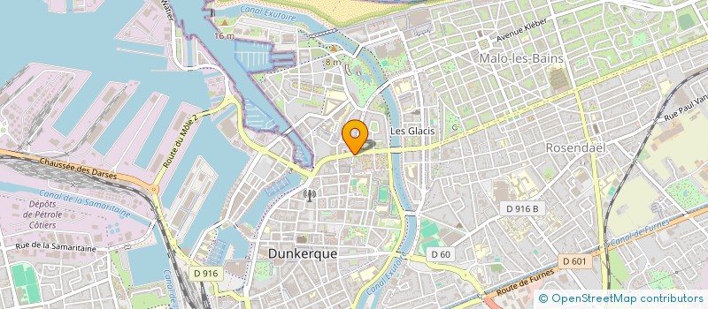 localisation de l'entreprise MASSADA à DUNKERQUE