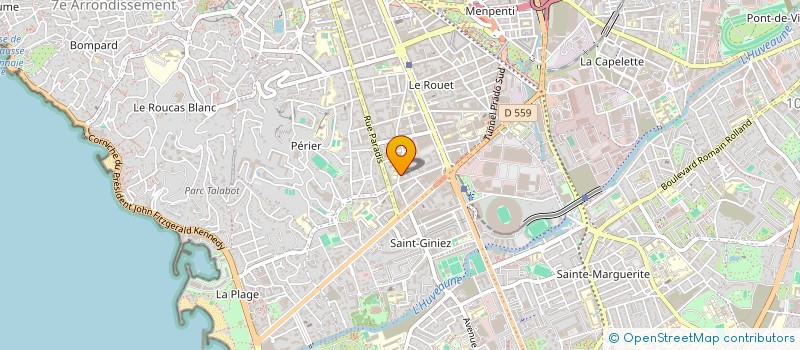 localisation de l'entreprise MASSAGE ET SENS à MARSEILLE