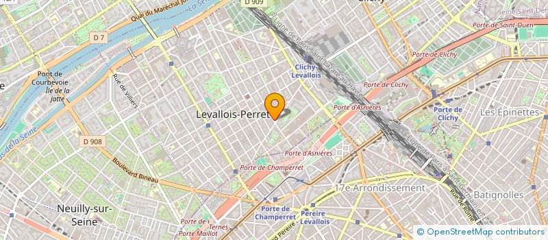 localisation de l'entreprise MASSAGE NURU à LEVALLOIS-PERRET