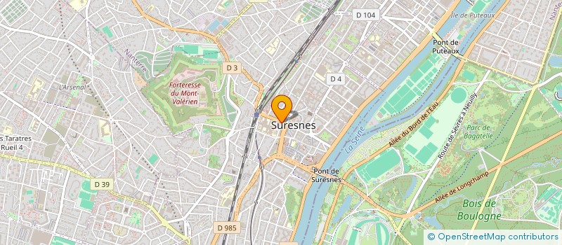 localisation de l'entreprise MASSAGE TUINA SURESNES à SURESNES