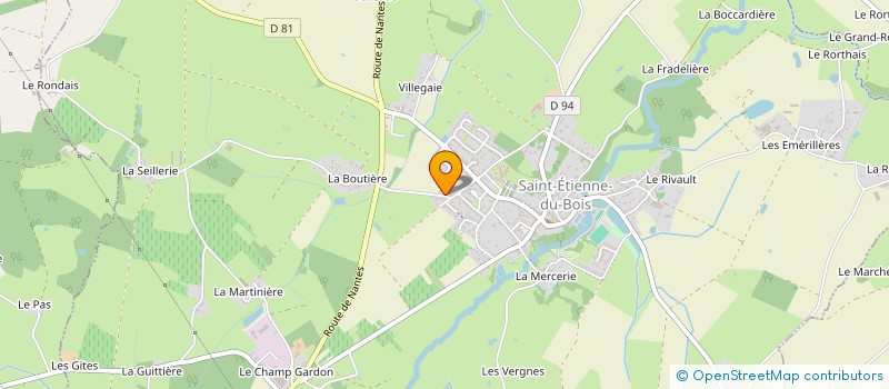 localisation de l'entreprise MASSAIS  SAINT-ETIENNE-DU-BOIS