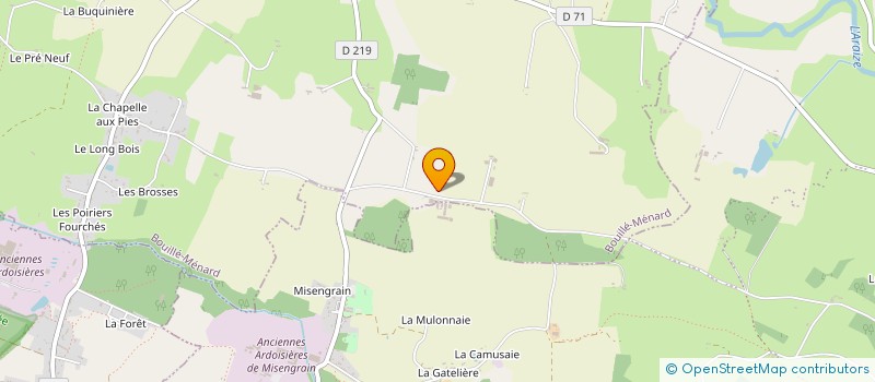 localisation de l'entreprise MASSALA  BOUILLE-MENARD