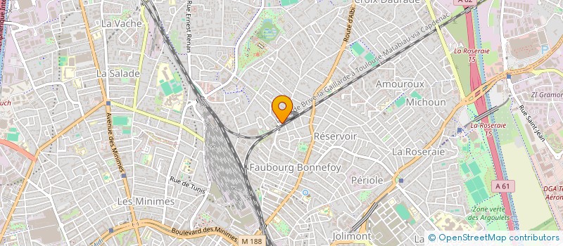 localisation de l'entreprise MASSALE à TOULOUSE