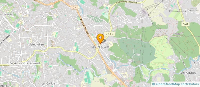 localisation de l'entreprise MASSALIA 13 HANDBALL à MARSEILLE