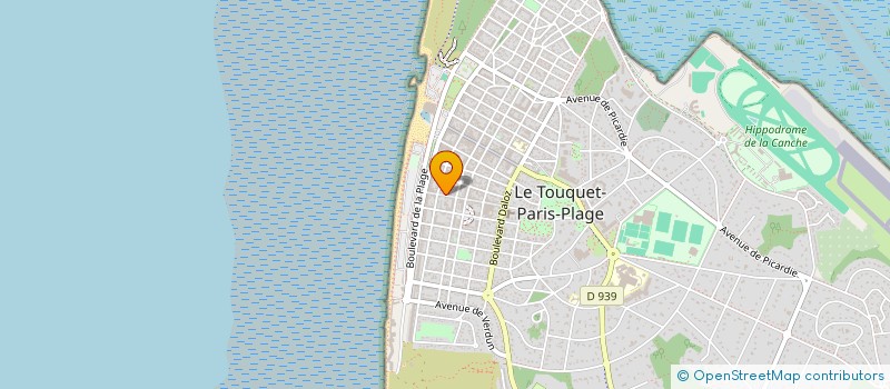 localisation de l'entreprise MASSALIA à LE TOUQUET-PARIS-PLAGE