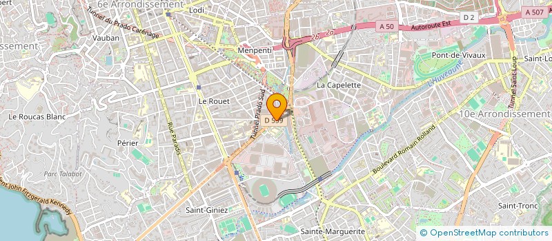 localisation de l'entreprise MASSALIA FERMETURES à MARSEILLE