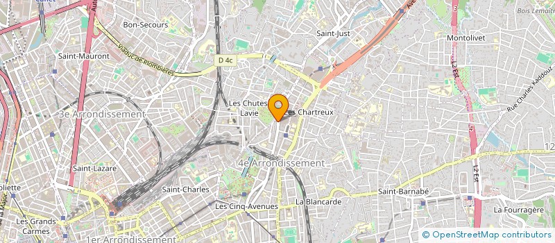 localisation de l'entreprise MASSALIA TELECOM à MARSEILLE