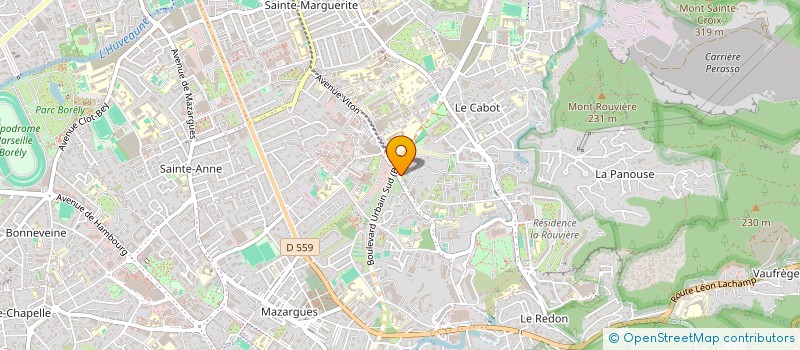 localisation de l'entreprise MASSALIA VOLLEY à MARSEILLE