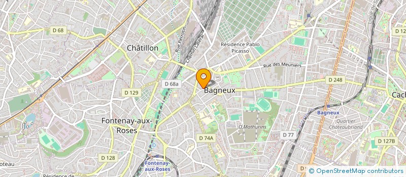 localisation de l'entreprise MASSANA PRIMEUR à BAGNEUX