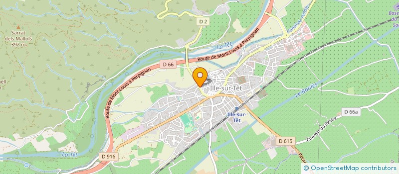 localisation de l'entreprise MASSANELLA  ILLE-SUR-TET