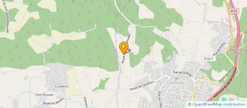 localisation de l'entreprise MASSARI &CO ARCHITECTE  VENELLES