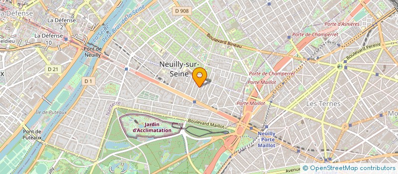 localisation de l'entreprise MASSARY DIDIER ALSACE à NEUILLY-SUR-SEINE