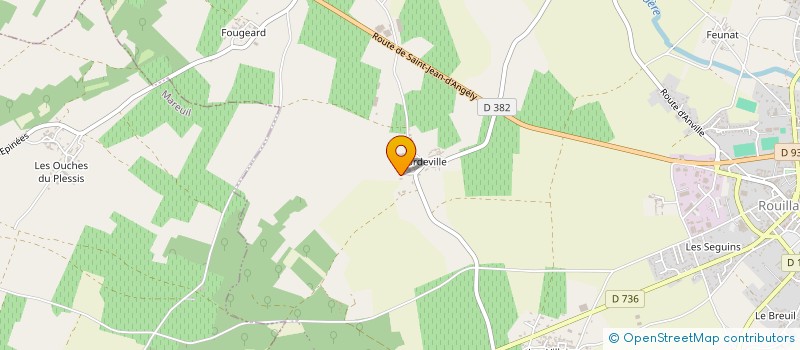 localisation de l'entreprise MASSE à ROUILLAC