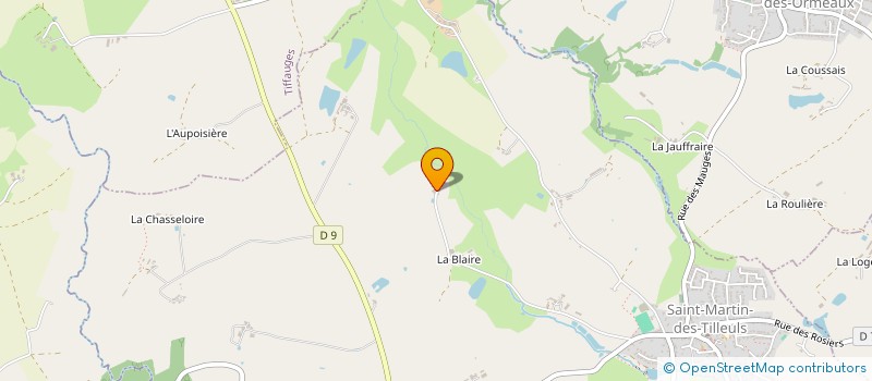 localisation de l'entreprise MASSE  SAINT-MARTIN-DES-TILLEULS