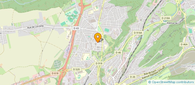 localisation de l'entreprise MASSE ANDREE ET MASSE ISABELLE à LONGWY