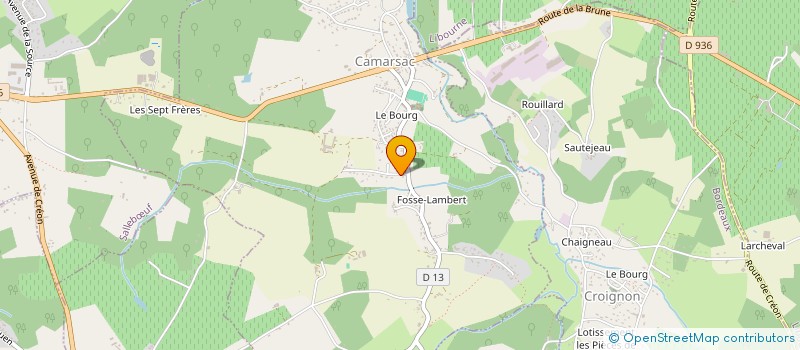 localisation de l'entreprise MASSE COMPANY  CAMARSAC