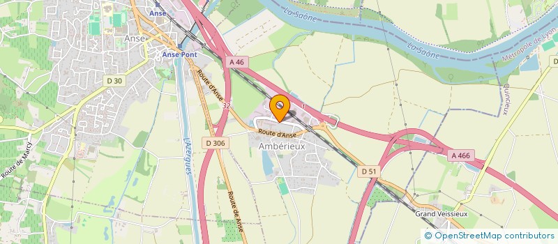 localisation de l'entreprise MASSE ENVIRONNEMENT à AMBERIEUX