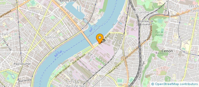 localisation de l'entreprise MASSE ENVIRONNEMENT BORDEAUX à BORDEAUX