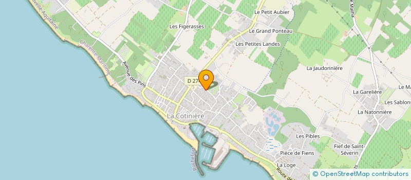 localisation de l'entreprise MASSE FRERES à SAINT-PIERRE-D OLERON