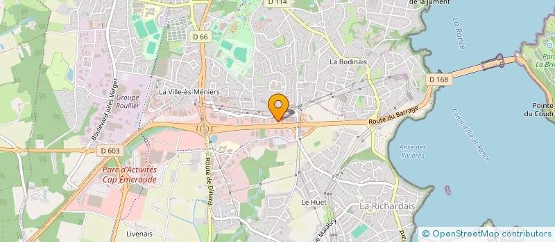 localisation de l'entreprise MASSE HISTORY  LA RICHARDAIS