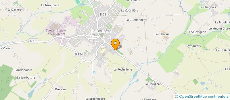localisation de l'entreprise MASSE INVEST à ROCHETREJOUX
