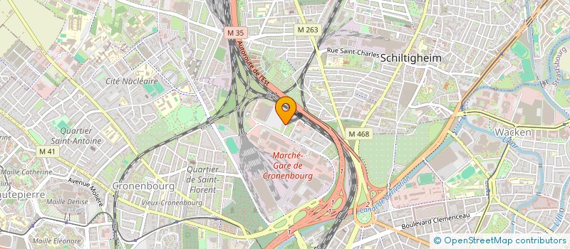 localisation de l'entreprise MASSE LE MARCHE DES CHEFS à STRASBOURG
