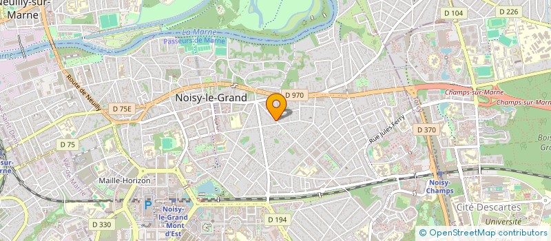 localisation de l'entreprise MASSE-LIVRY  NOISY-LE-GRAND