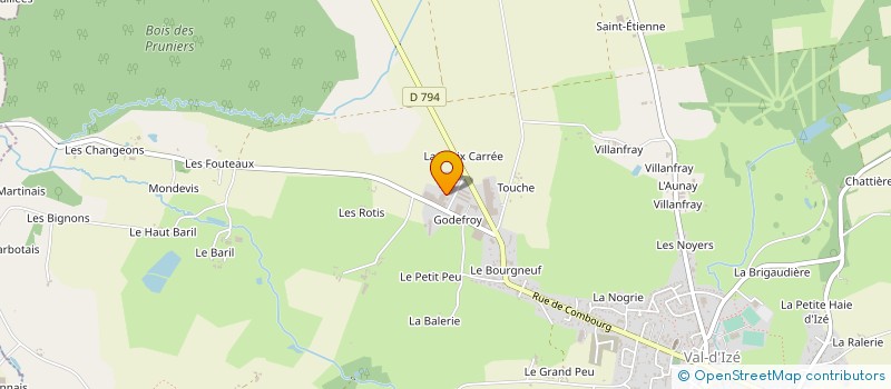 localisation de l'entreprise MASSE MOTOCULTURE à VAL D'IZE
