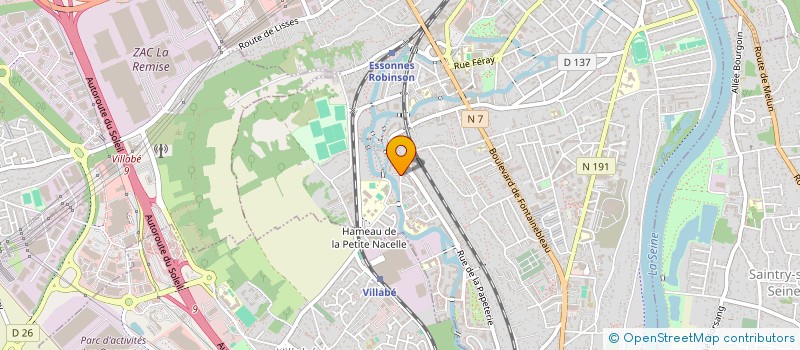 localisation de l'entreprise MASSE NEGOCE IMPORT à CORBEIL-ESSONNES