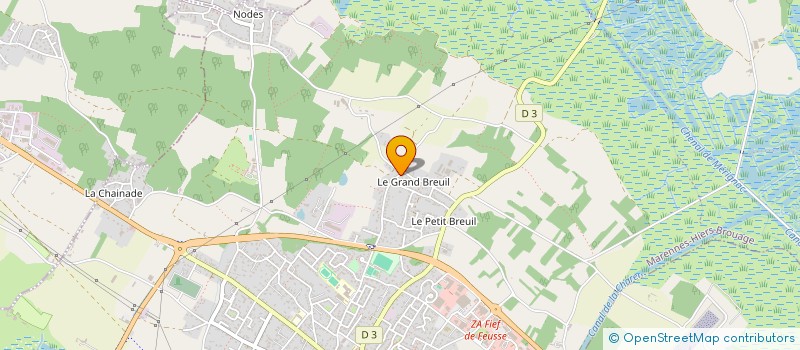 localisation de l'entreprise MASSE PIERRICK  SAINT-JUST-LUZAC