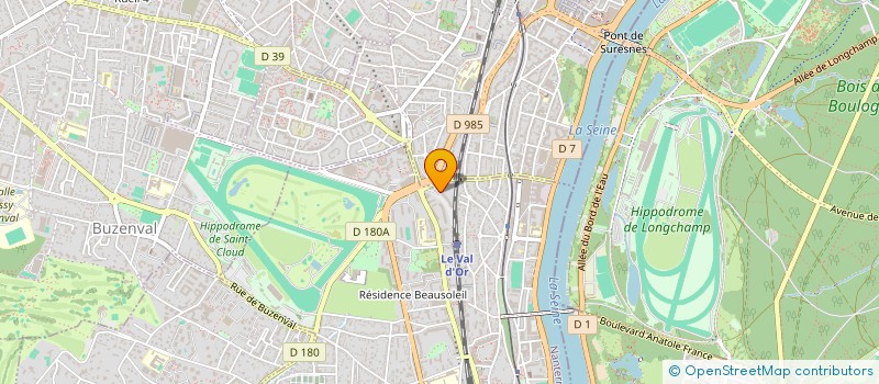 localisation de l'entreprise MASSELINA à SAINT-CLOUD