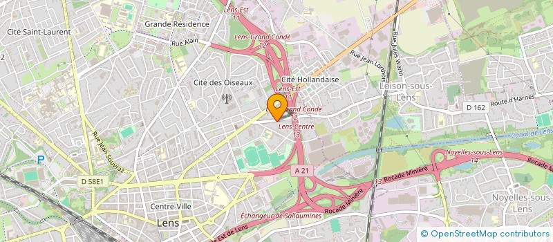 localisation de l'entreprise MASSELOT HOLDING  LENS